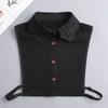 Fashion Fake Collared Shirt Lace False Collar Woman Vintage Detachable White Collar For Sweater Blouse Half Shirt Accessories