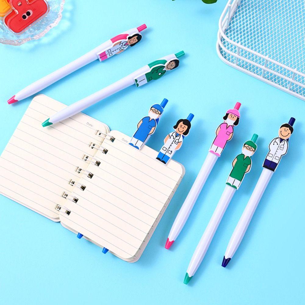 Black Ballpoint Pen Stationery Signature Pen New Nurse Pen