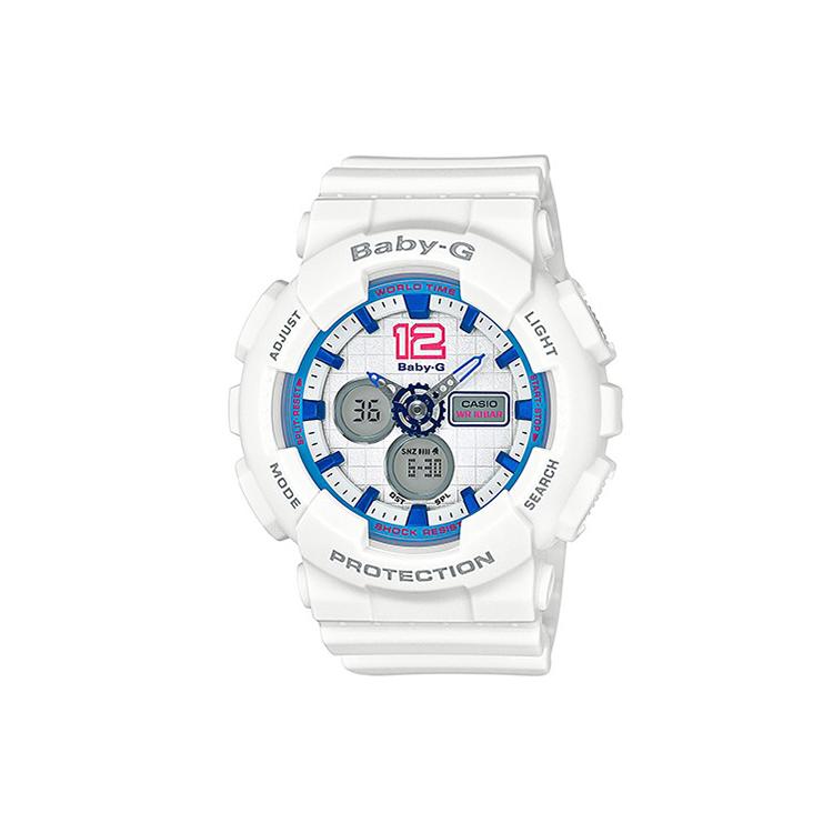 Casio Женские часы BABY-G Белые BA-120-7B2021 BA-120-7B2021