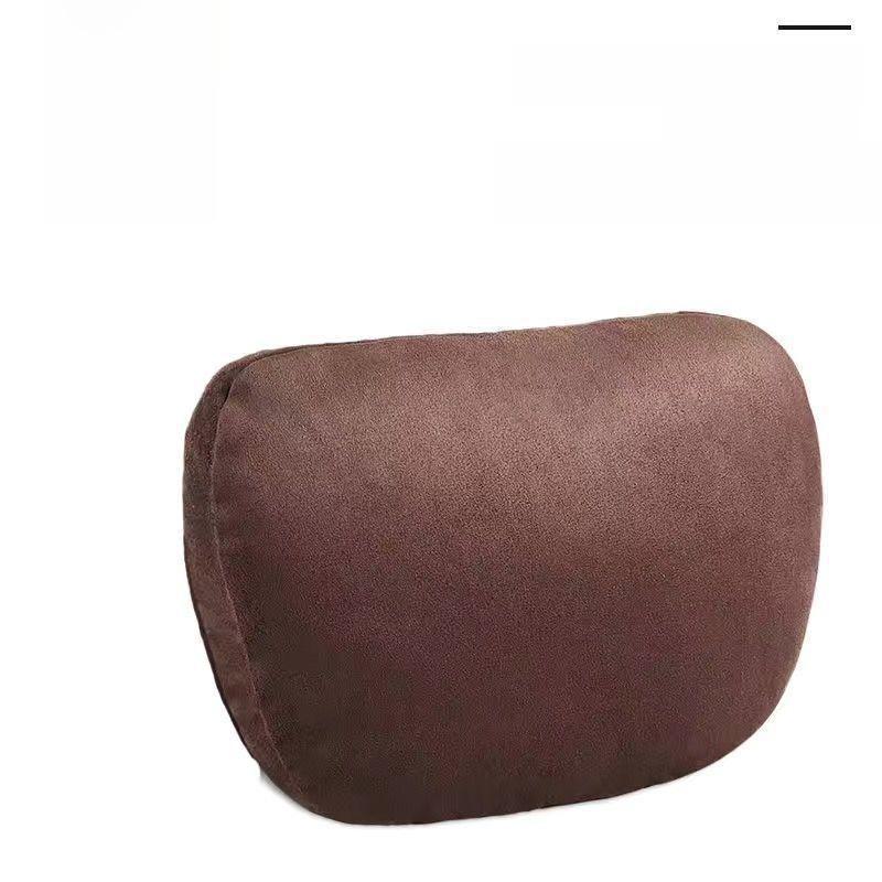 Подголовник для автомобиля, подушка для шеи, поддержка талии, замшевая подушка на спинку сиденья для Mercedes-Benz S-класса, универсальная подушка для автомобиля.