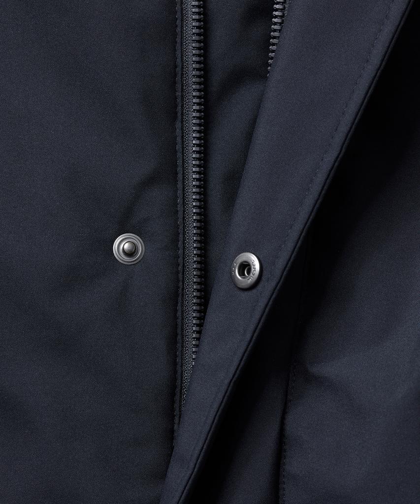 Musinsa Standard Silver Fox Long Down Parka [Black]