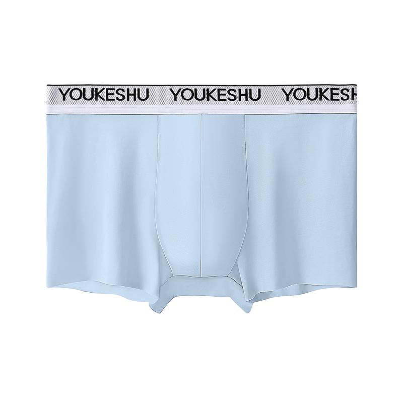 Youkeshu Men's Ice Silk Boxer Briefs