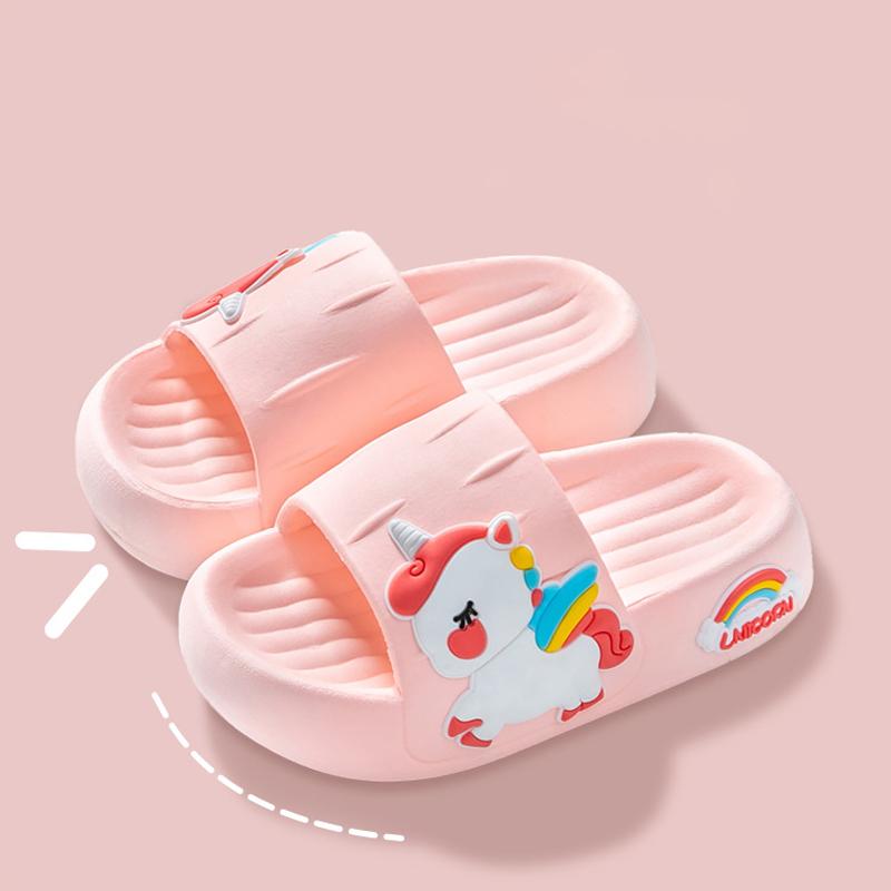 Capibara Kids Slippers for Summer, Unisex Cute Indoor and Bathroom Slippers for Toddlers and Kids