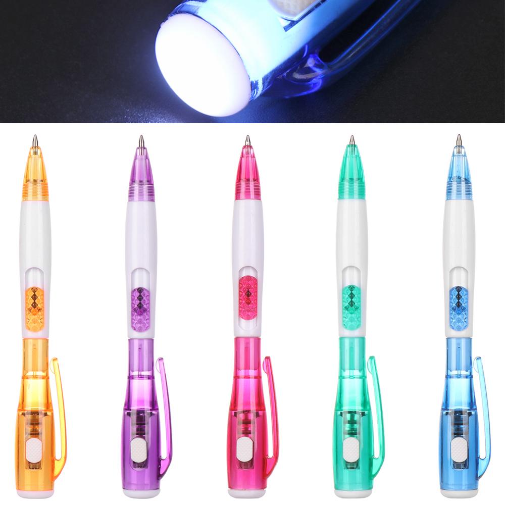 Universal Multi-function Illumination Ball Pens Flashlight Pen LED Light Ballpoint Pen