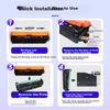 Befon CE740A Toner Cartridge Four-Color Set Compatible with HP Cp5225 Toner Cartridge Cp5225n Cp5225dn Printer Toner Cartridge, 307a Toner Cartridge