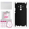 apgo Protective Skin Sticker for the Back+sides Compatible with Huawei Mate 10 Pro, Full Wrap Film, Foil, Vinyl - Pattern Carbon Black