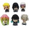 Gk Demon Killer Anime Figure Mini Q Version Exquisite Kawaii Figma Pvc Anime Model Decoration Toys for Kid Gift