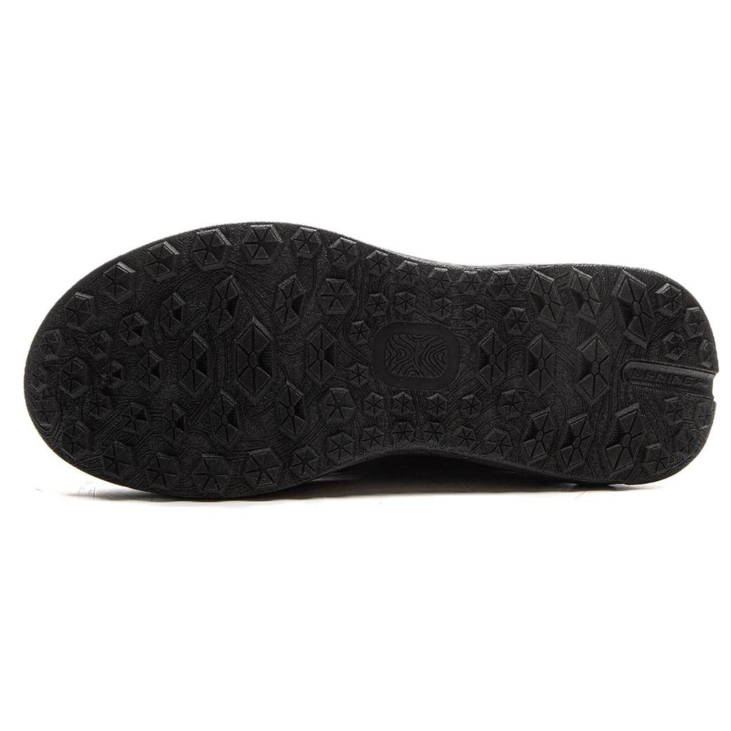 Li Ning Xingtu 2 LOW Амортизация Скользкая Устойчивая к истиранию Термовозврат Низкие Повседневная Обувь Унисекс Черный AGLV171-1