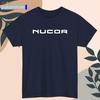Логотип компании Nucor Черный/Белый/Серый/Темно-синий/Красный/Светло-синий Футболка S5XL Унисекс Футболка