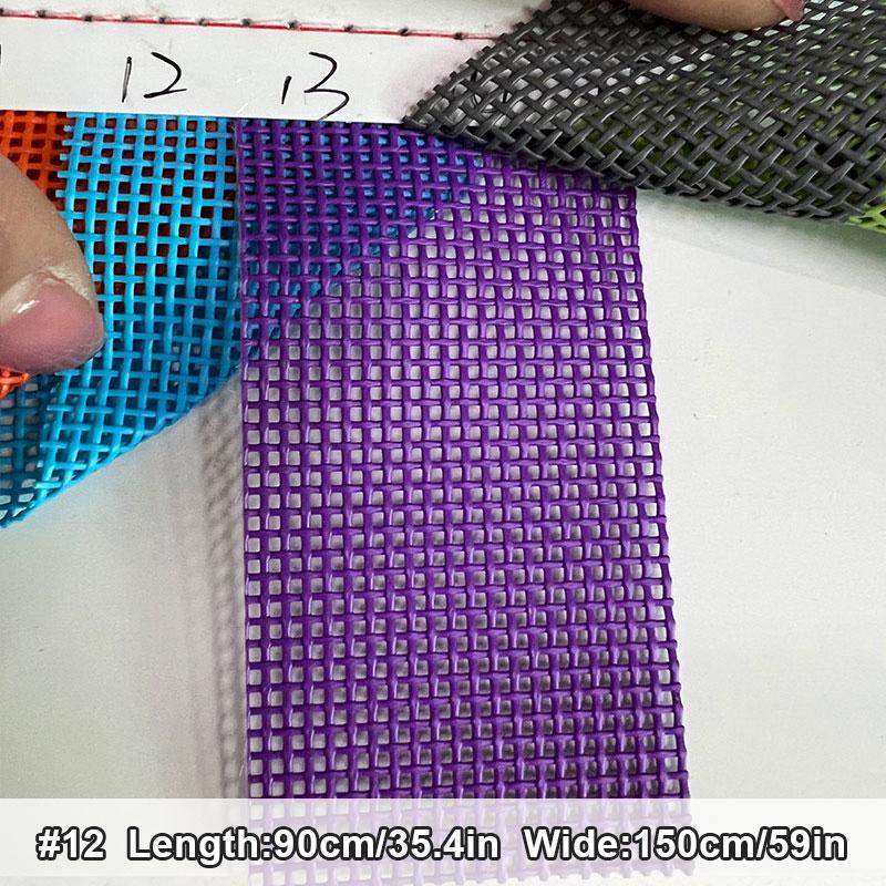 Водонепроницаемая цветная сетчатая ткань Teslin для пляжного кресла, офисного складного кресла-качалки, кровати для домашних животных, ткань из ПВХ, ткань Teslin