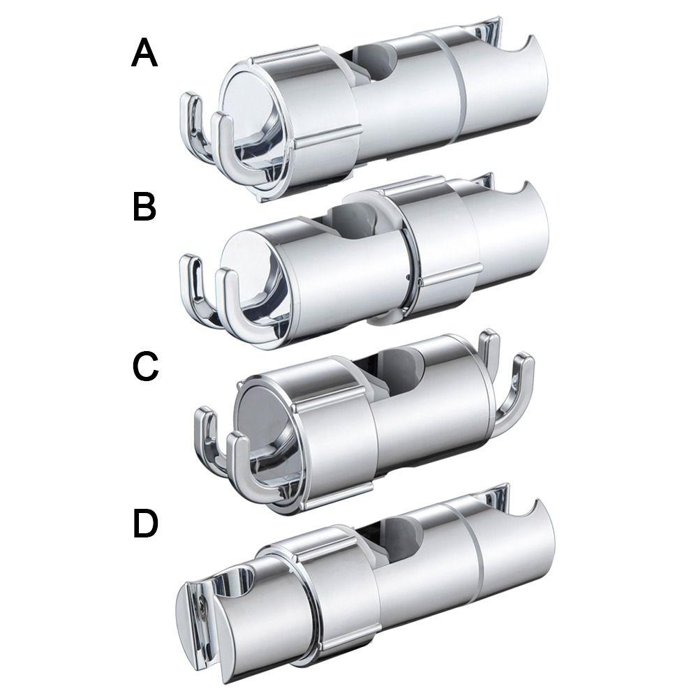 Rotatable Shower Head Holder With Storange Hook Sprayer Fixed Base Hardware Bath Accessories