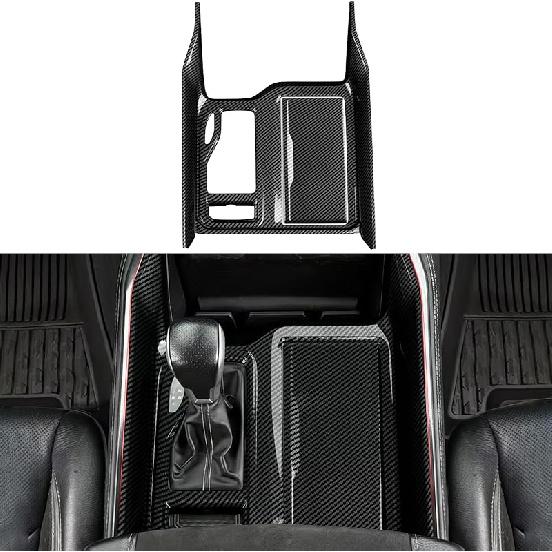 Car Air Vent Outlet Decals For -2025 Dodge Ram 1500 2500 3500 Accessories Carbon Fiber Stickers, Black