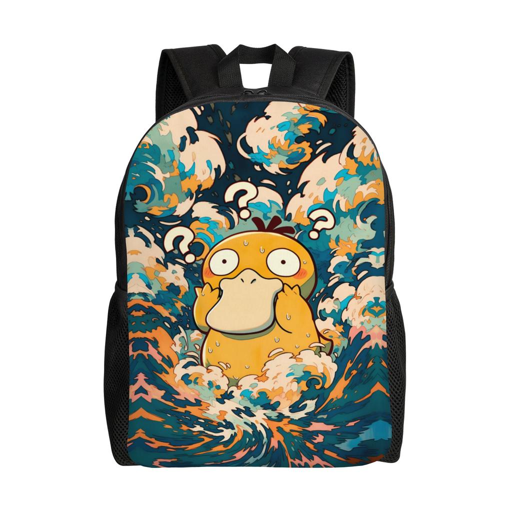 Рюкзак для ноутбука P-Psyducks Мужской Женский Модный Сумка-книга для Школьников Студентов Колледжа Сумки с Мангой