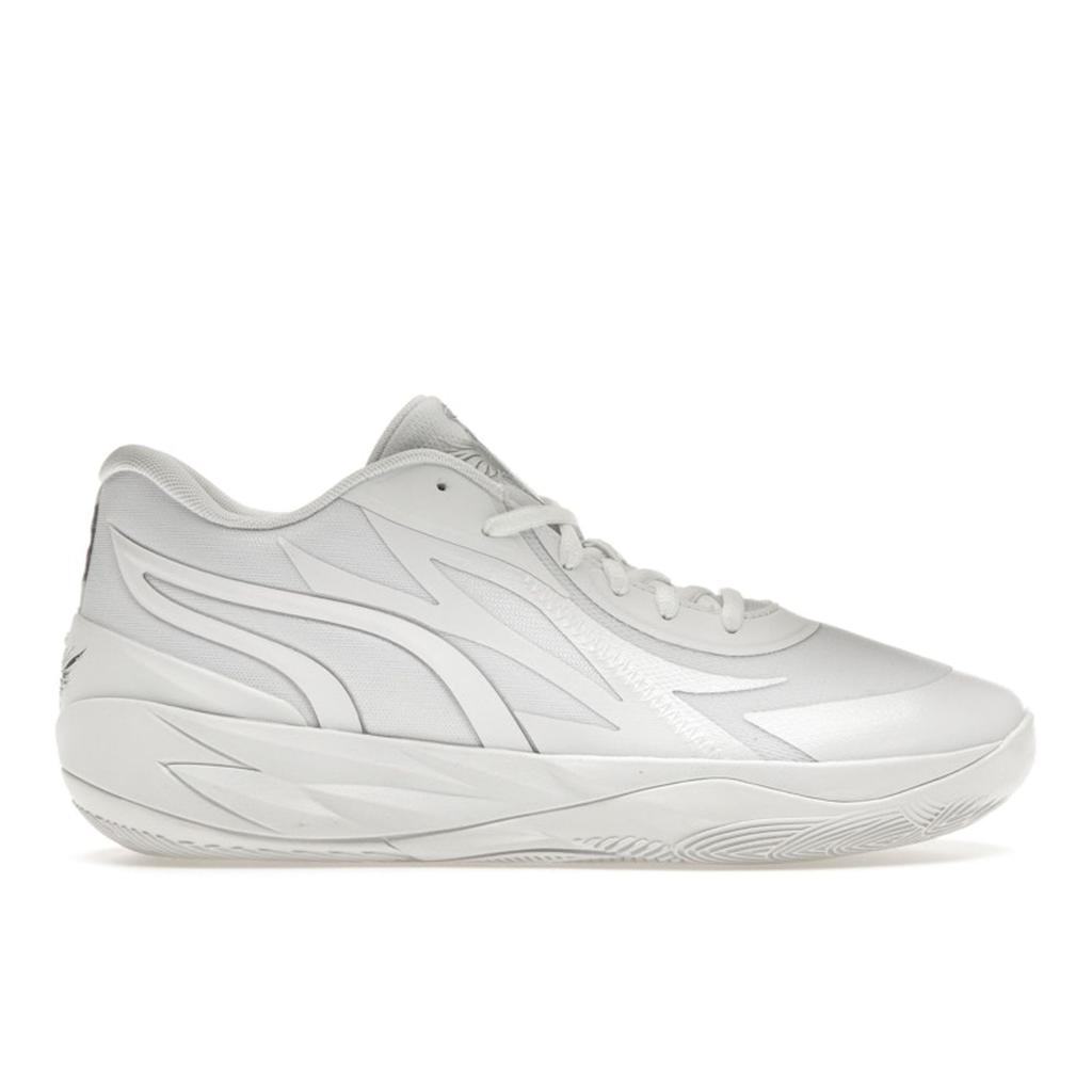 Puma Кроссовки MB.02 Lo Triple White Мужские Серебро 379419-01
