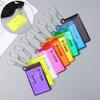 Trendy ID Card Case Keyring Portable Bag Keychain Practical Backpack Pendant Decoration  Gifts