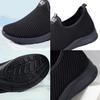 Fashion Summer Men's Casual Shoes Knitted Mesh Sneakers Non Slip Lightweigh Flats New Men Breathable Slip On Running Shoes Tenis Hombre