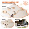 Wall Mounted Cat Shelves Tree with Jumping Boards Nests Hammock Set of 7