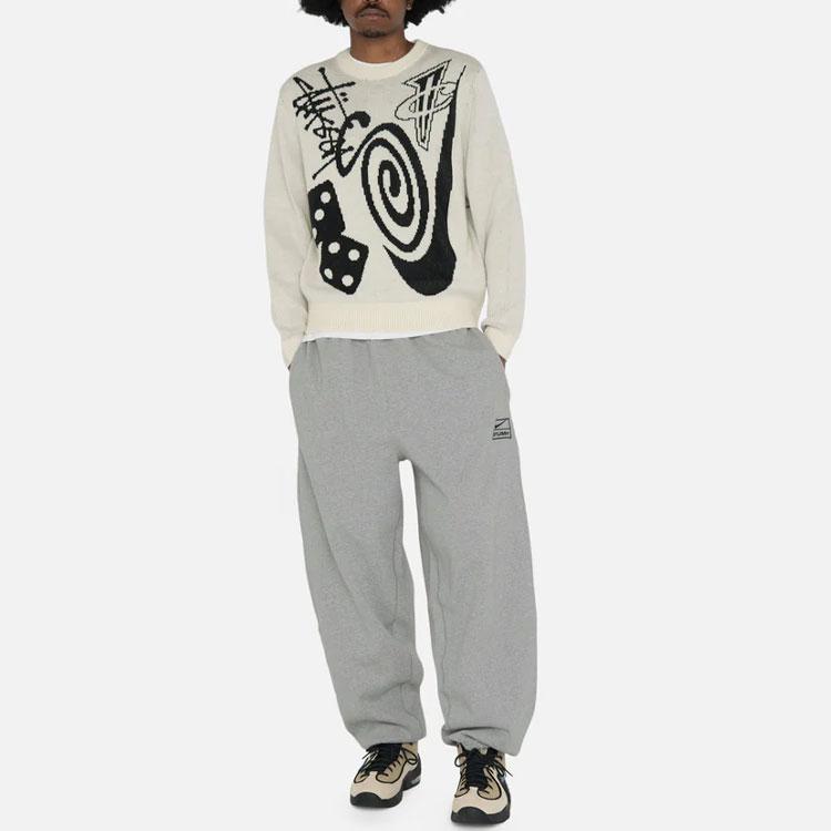 Nike Вязаный свитер X Stussy (Азия) Натуральная уличная одежда унисекс DR2894-238