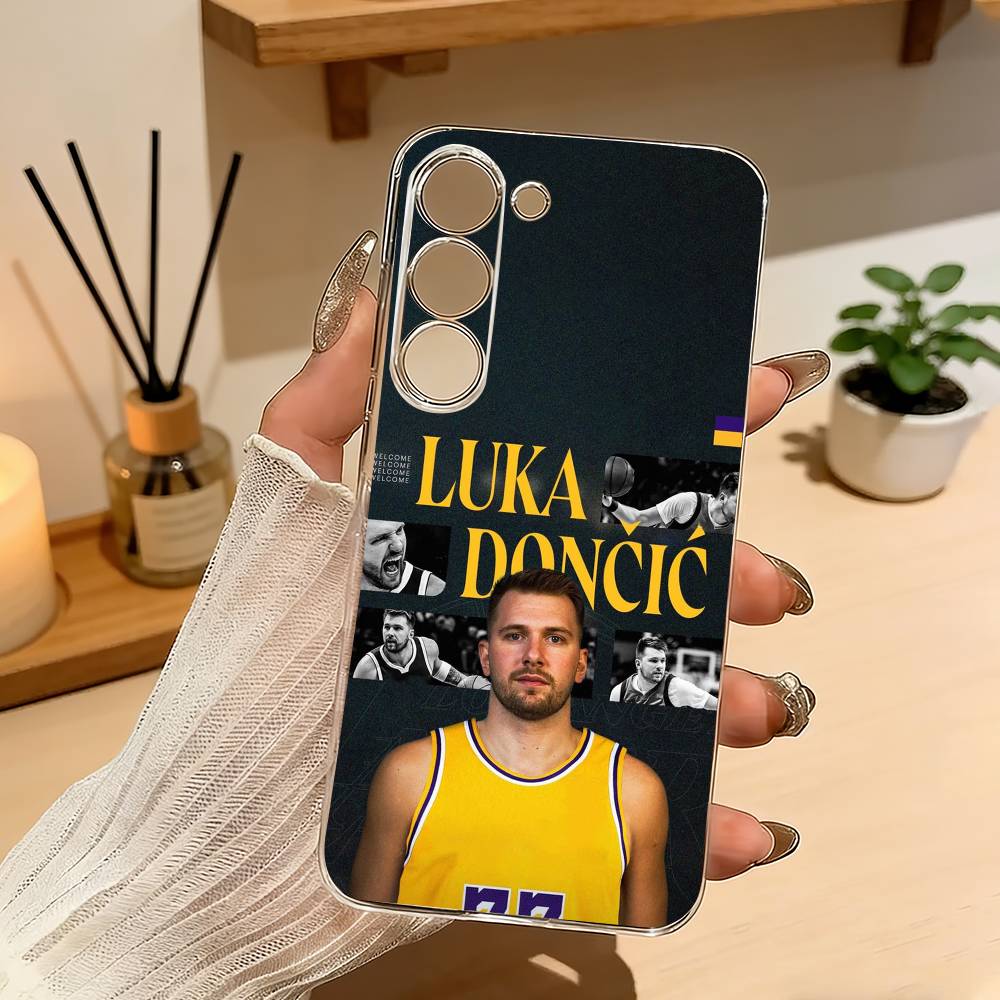 Крутой чехол для телефона L-Luka Doncic 77 для Samsung Galaxy A71, A70, A52, A51, A40, A30 Прозрачный чехол