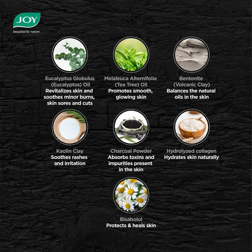 Joy Revivify Activated Charcoal Mask | Deep Detoxifying & Purifying Mask - 250g