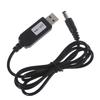 Кабель-преобразователь Step Up USB QC3.0 на 12В 5.5x2.1мм Хорошая совместимость для WiFi-роутера, светодиодов Легкий, прочный