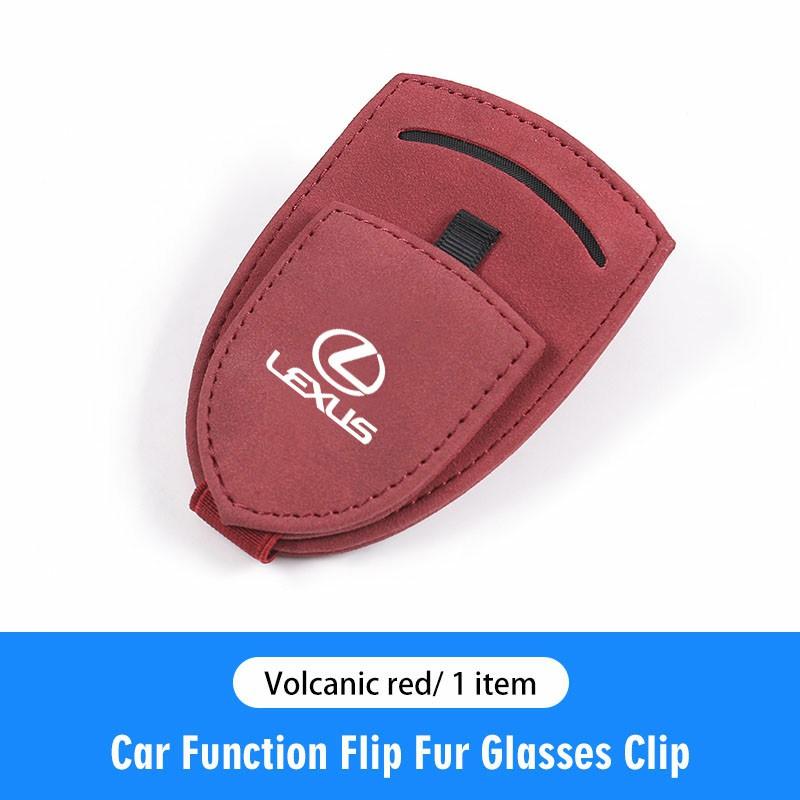 Multifunctional Pu Leather Car Sun Visor Glasses Holder Clip For Lexus F SPORT LBX NX RX 350h 450h ES UX 300e GS GX IS LS LX CT