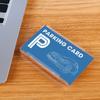 Прозрачный защитный держатель для карточки с парковочным ID на лобовое стекло автомобиля, крепежные клипсы, держатели для автокарточек, билетов, клипса на присоске, 1-10 шт.