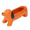 Dachshund Succulent Pot Adorable Efficient Drainage Versatile Lightweight Resin Dog Planter for