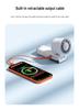 2026 Portable High-Speed Fan with Power Bank & Digital Display - Handheld Cooling with Adjustable Speeds