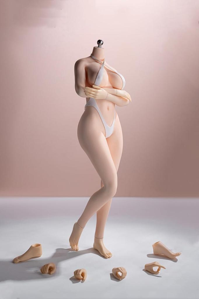 Toy Hobby Scale Action Figure PHICEN Pearl Skin Sexy Junior Beautiful Girl Super Flexible Seamless Body Large Bust Bikini Included Western Beautiful