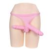 Носимые Реалистичные Дildo-Штаны Мягкий Силиконовый Strap-On с Двусторонним Дилдо Ощущение Кожи Стимулятор Точки G Эластичная Шлейка для Пар