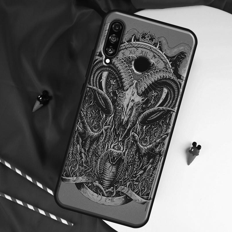 Чехол Mysterium Gothic Fantasy Art для Huawei Nova Y61 Y70 Y90 Y60 Y72 Y91 12s 12i 11i 7i 8i 9 10 SE P60 Pro P30 P40 Lite