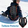 Tailbone Pad Spine Back Support Gear Snowboard Pad for Cycling Snowboarding Skateboarding Horseback Riding Football
