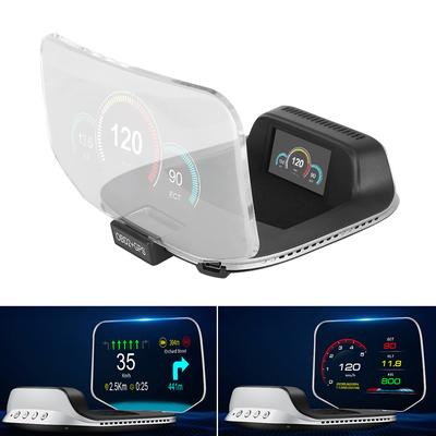 Автомобильный проектор Hud Автомобильный электронный переносной навигатор GPS Obd2 Спидометр C3 HUD Head Up Display