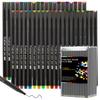 60-Color Student Fine Liner Pen Set: Quick-Drying, Water-Based Pens for Sketching and Outlining