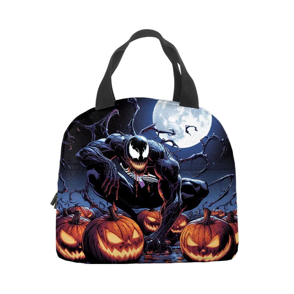 Spider-Man Handheld Bento Bag Insulation Bag Lunch Box Bag Lunch Bag with Lunch Bag Lunch Box Storage Bag