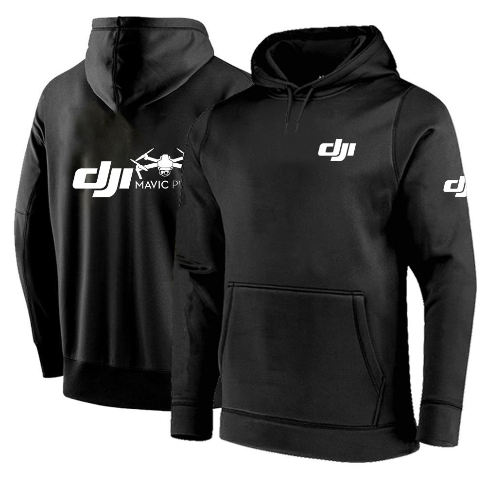 2023 New Dji Professional Pilot Drone Printed Men's Hoodie Hoodie Autumn Hip Hop Streetwear Pullover Sweatshirts Hoodie