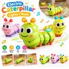 Light and Music Baby Crawling Toy Lightweight Interactive Baby Toy Electric Caterpillar Toy  Play