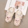 Girls' sneakers for spring and autumn, new children's shoes with soft soles, dad shoes for older kids, casual shoes for baby girls