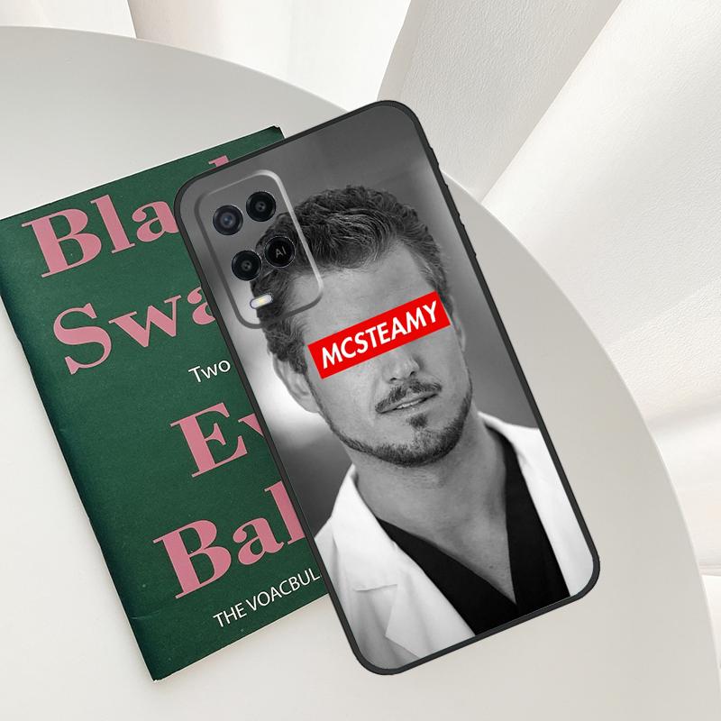 Greys Anatomy McSteamy For OPPO A16 A76 A96 A5 A6 Pro A15 A17 A57 A18 A38 A58 A78 A98 A54 A74 A94 A40 A60 A80 Case