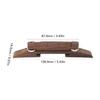Rosewood Archtop Guitar Bridge Archtop Jazz Guitar Bridge Vintage Guitar Bridge  Guitar