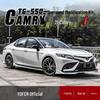 YOFER 21-23 Спортивный обвес для Camry: Передняя губа, Боковые юбки, Задняя губа, Диффузор и Спойлер