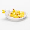Ceramic Chopsticks Rest Japanese Style Spoons Fork Rack Vivid Duck shaped Chopsticks Holder  Gift