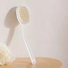 Long Handle Body Cleansing Brush Silicone Material Back Scrubber New Bath Brush  For Bathroom