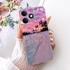 Чехол для Realme Note 80 4G RMX5388 Милый Кот Цветы Рисованный Чехол Мягкий Силиконовый Чехол Для Realme Note 80 Note80 Задняя Крышка Fundas