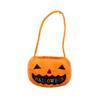 Trick or Treat Halloween Candy Bag Cloth Stuffed Cotton Tote Bags Pumpkin Candy Bucket  Children