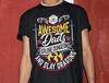 Awesome Dads Explore Dungeons Shirt, Dungeon and Dragons Tshirt, DnD Tee, Board Game Gift