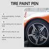 15 шт. Белый маркер для шин, водостойкий, для ремонта царапин на автомобильных шинах, быстросохнущий