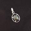Oval Labradorite Stone 925 Silver Third Eye Chakra Sisters Gift Birthday Pendant PP-6-19