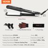 Hair Straightener 1.5-inch Titanium Flat Iron & Negative Ion 25 Temp Level